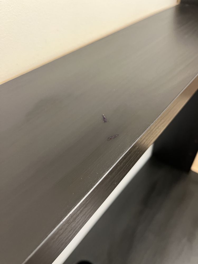IKEA biurko MICKE z nadstawką