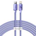 Kabel Baseus CAJY000305 Lightning - USB-C 20W 480Mb/s 2m fioletowy