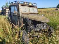 Уаз 69 на порталах с блакамі і лебедка