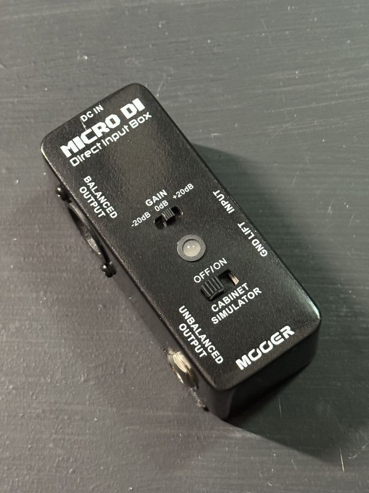 Продам дібокс / DI-box Mooer Micro DI