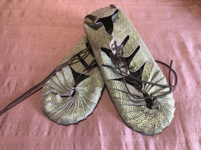 Sapatos Handmade verdes 39