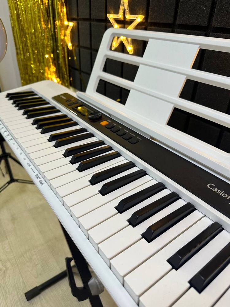ПРОФЕСІЙНИЙ білий синтезатор CASIO, цифрове електронне піаніно