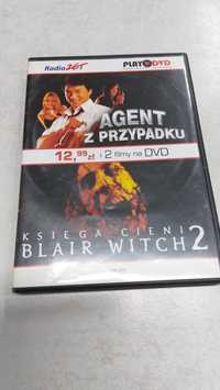 Agent z przypadku + Blair Witch 2  Księga cieni. 2 x dvd