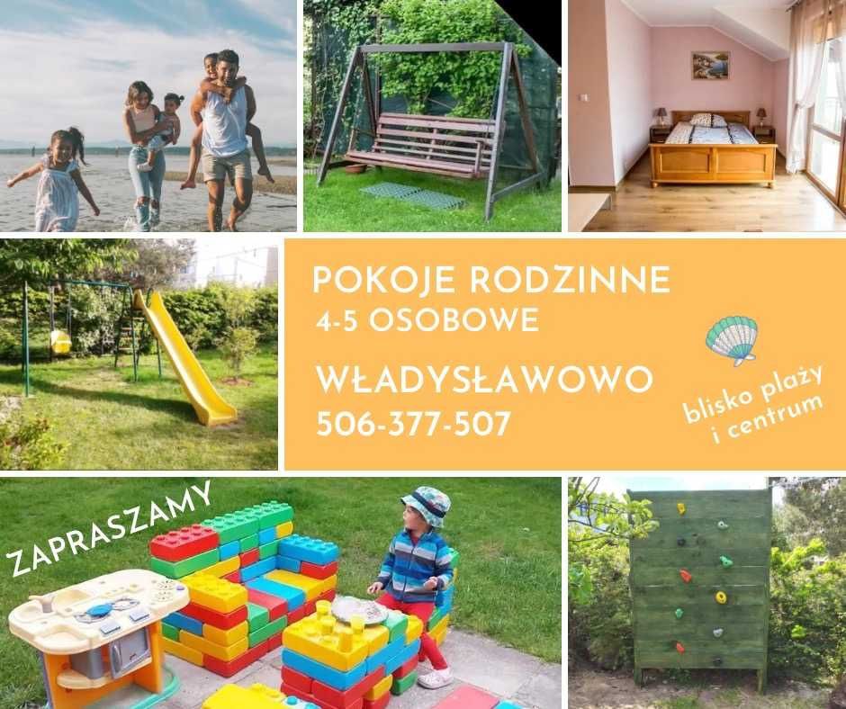 Noclegi blisko plaży, plac zabaw, grill, Władysławowo