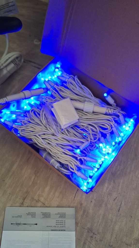 Oświetlenie iluminacje led lamki sznury świetlne