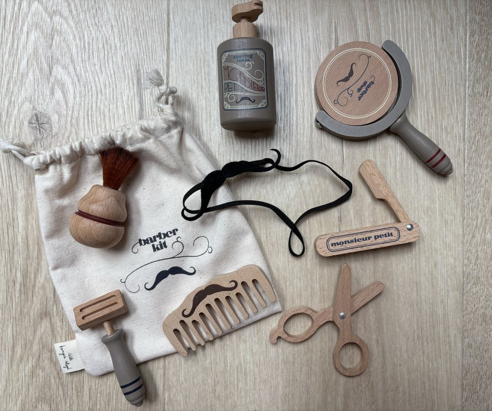 Zestaw barbera fryzjerski Konges Slojd / barber fryzjer