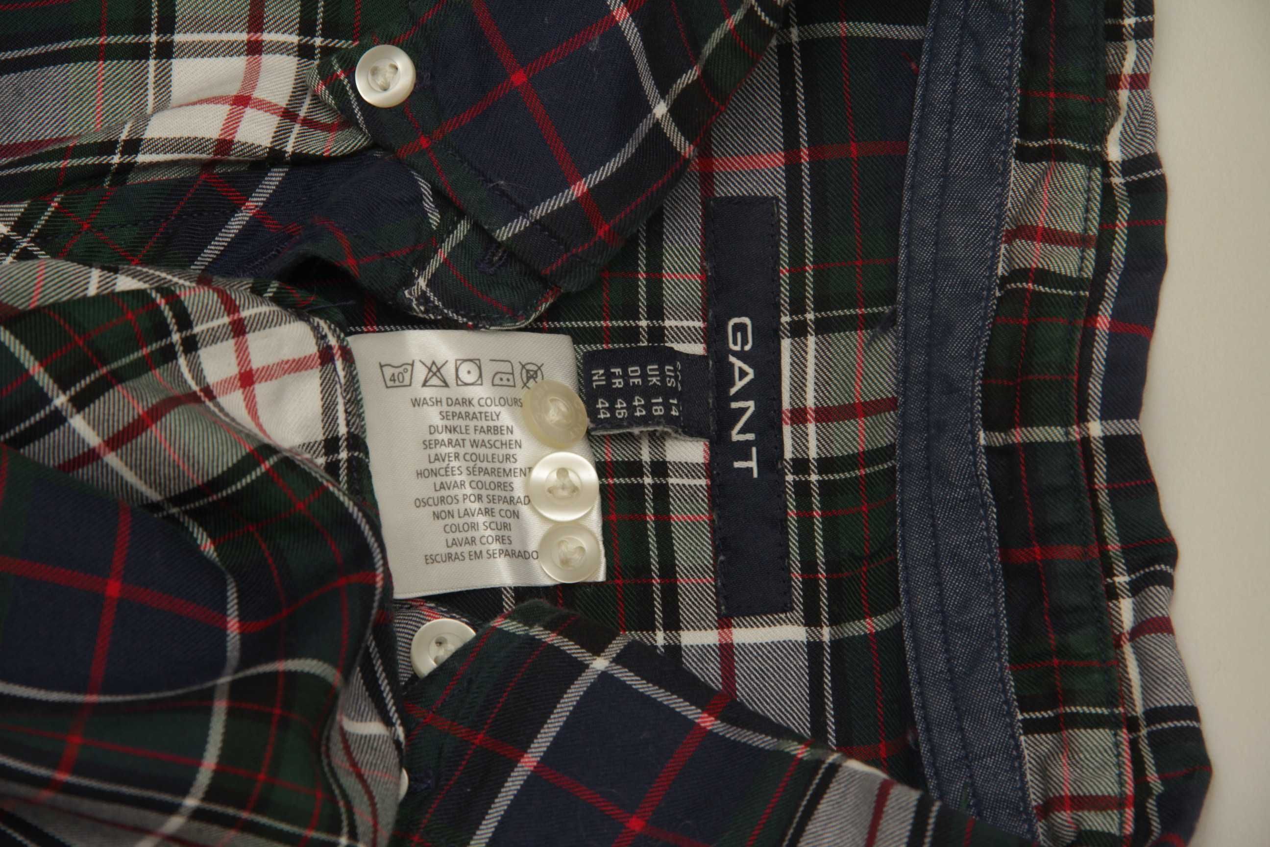 Gant usa us 14 uk 18 L рубашка из хлопка