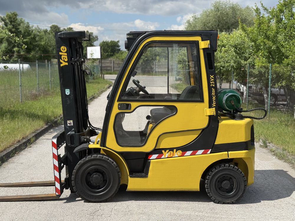 Yale [2012r] wózek widłowy 2500kg UDT przesuw KABINA LPG