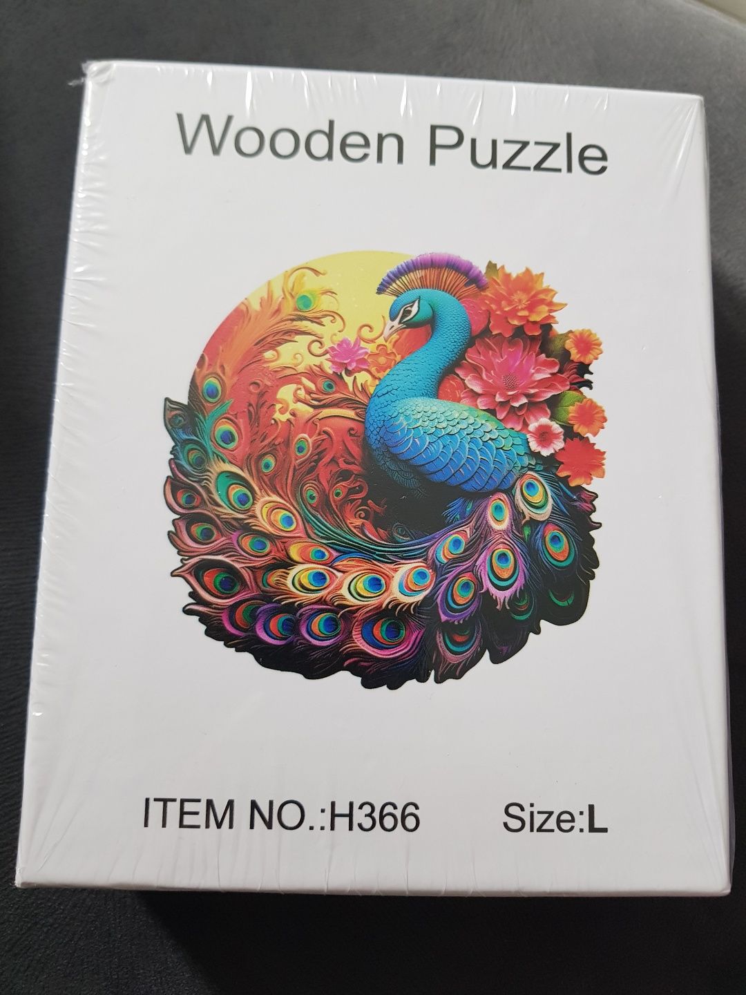 Wooden Puzzle L, drewniane puzzle rozmiar L