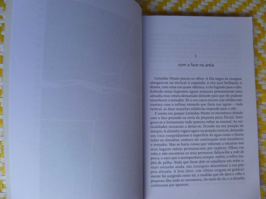 AS DUAS SOMBRAS DO RIO
de João Paulo Borges Coelho