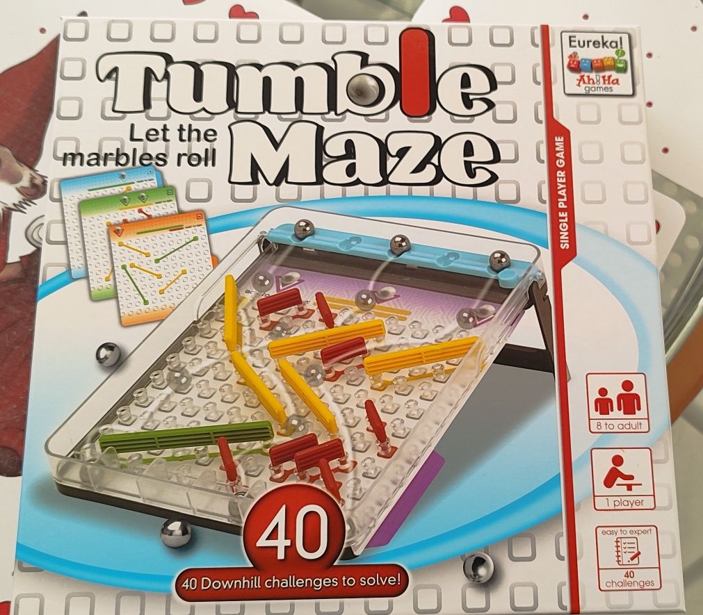 Tumble Maze Gra logiczna Ah!Ha Eureka