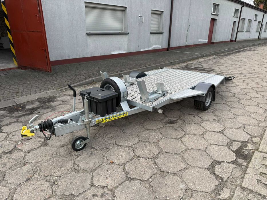 Sprzedam przyczepę o DMC 1350kg, do przewozu motocykli/quada