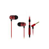 Słuchawki dokanałowe SoundMagic E50 Red przewodowe NOWE