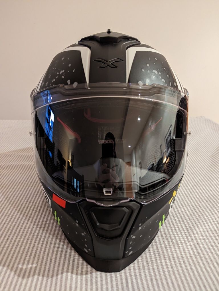 Capacete NEXX SX. 100 Enigma - cheira a novo!!!