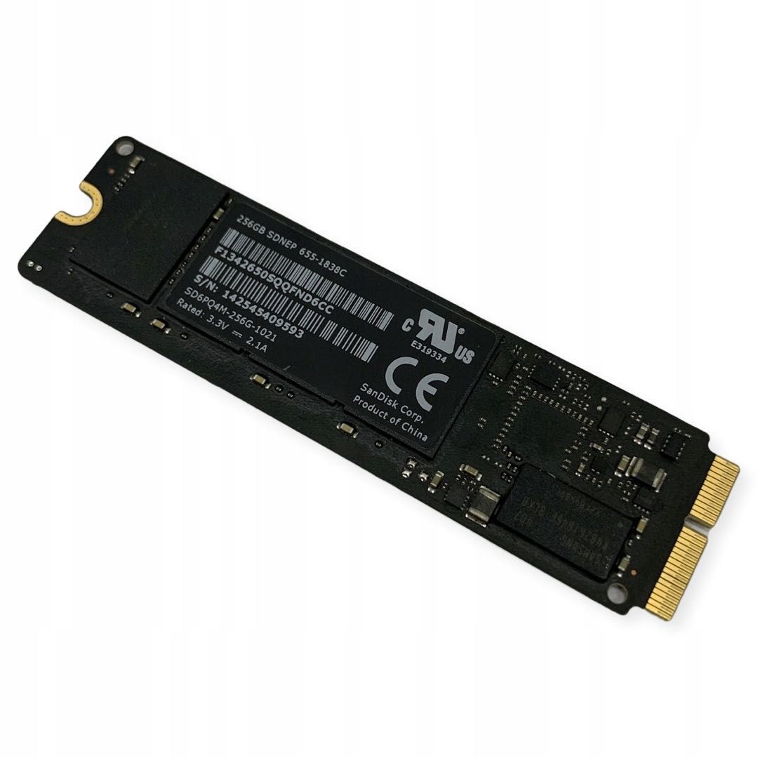 DYSK SSD 256GB Oryginalny Dyski Dla Apple MacBook Air A1466 A1465