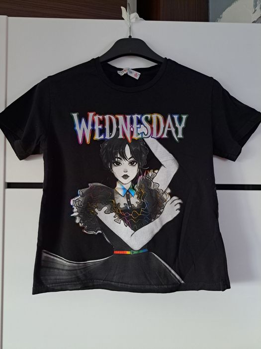 Bluzka bluzeczka wednesday t shirt rozmiar 146-152