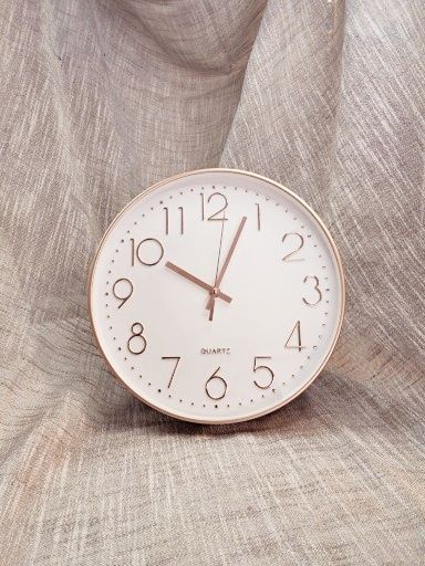 Zegar ścienny QUARTZ Golden Rose 30 cm