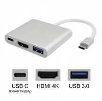 Док-станция переходник USB Type-C to HDMI Adapter