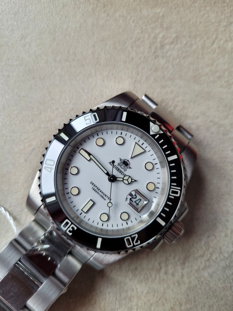 Zegarek Addiesdive homage Submariner 41mm NOWY