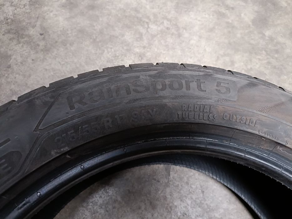 24r, Opony letnie Uniroyal RainSport 5 215/55R17 94Y