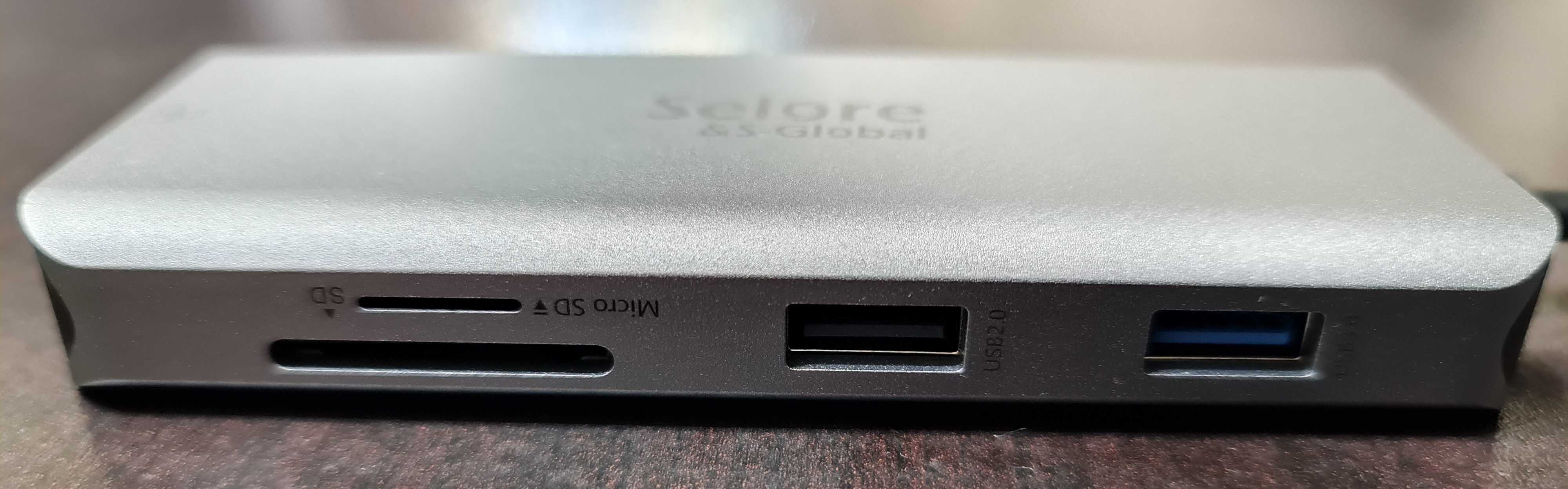 Hub Adaptador usb-c 9 em 1 da Selore & S-Global
