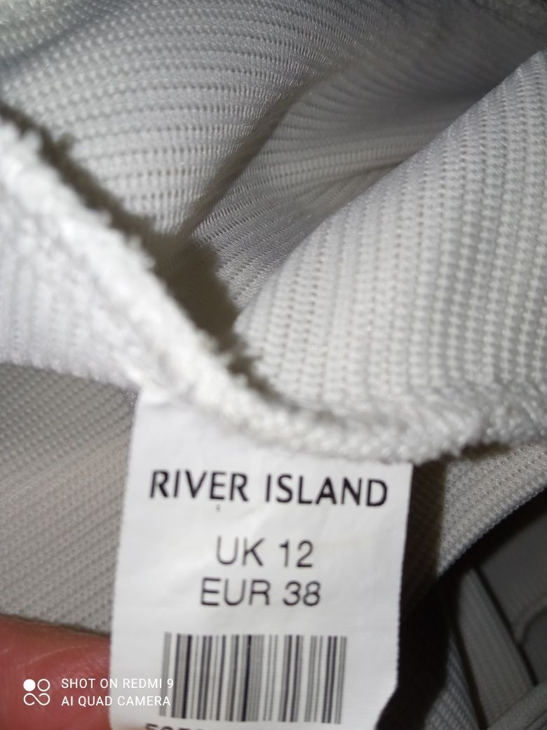 Sukienka wizytowa letnia RIVER ISLAND rozm.M/38