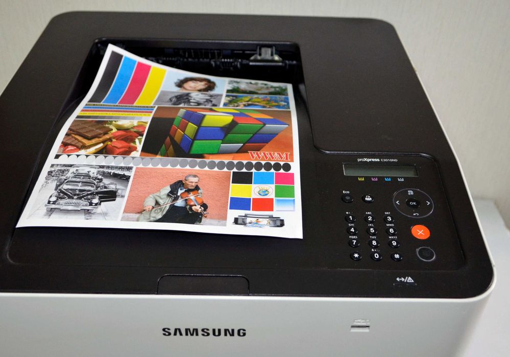 Принтер цветной, лазерный Samsung SL-C3010ND.+дуплекс.