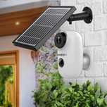 Câmara IP Vigilância • 1080P •WI-FI • Sem Fios • Solar+Bateria • IP65