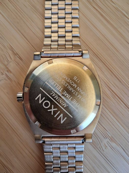 Relógio - Nixon Time Teller Dourado