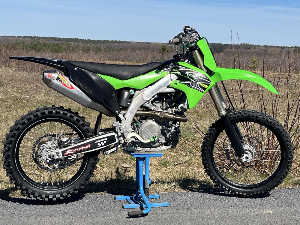 2x KAWASAKI KXF 450! 2019! 2020 Akrapovic PRO CIRCUIT!