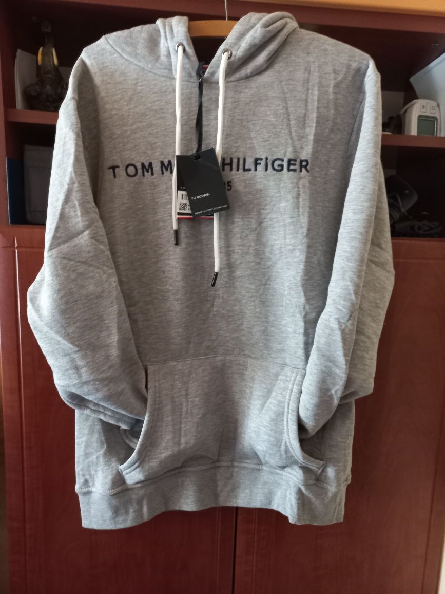 Tommy hilfiger Bluza szara XL