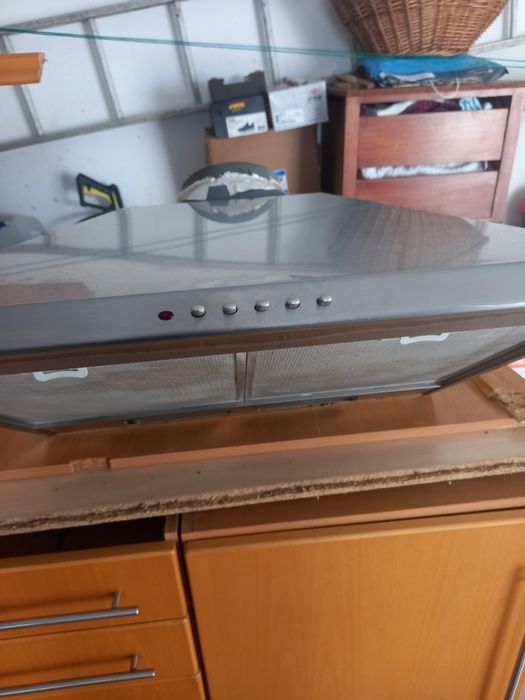 Exautor para cozinha com chaminé