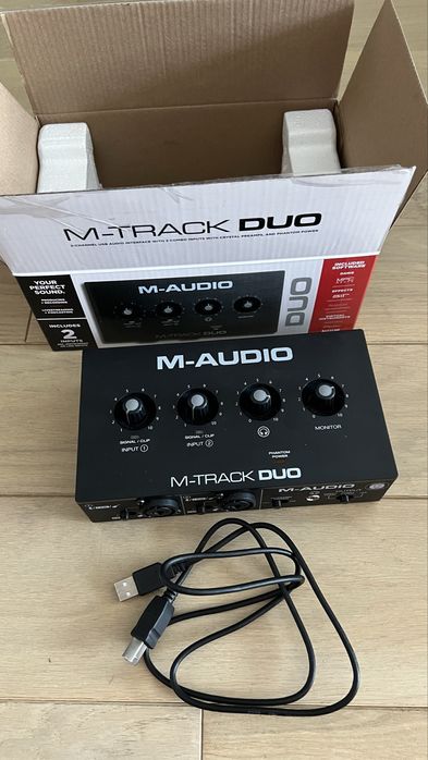 Аудіоінтерфейс M-AUDIO M-Track DUO