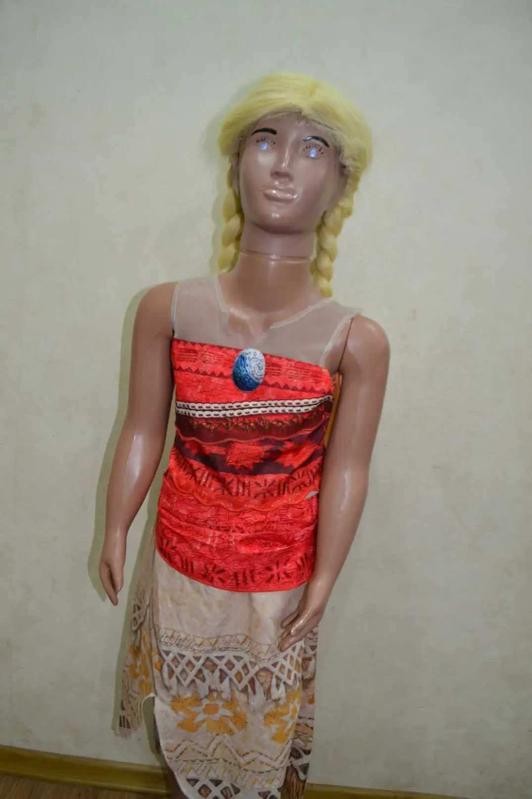 продается платье костюм принцессы Моана новогодний карнавальный