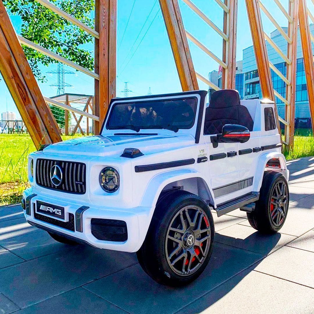 Детский электромобиль джип Mercedes G63 AMG + пульт