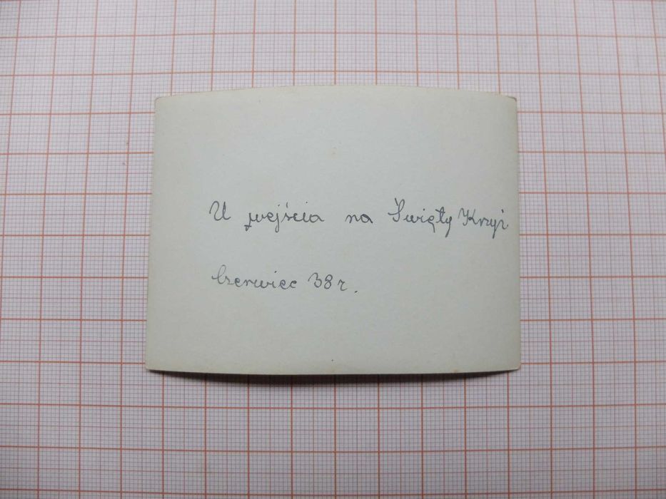 Stare zdjęcie - Święty Krzyż - 1938 rok.