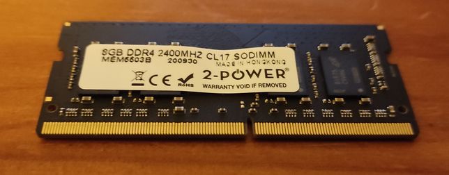 RAM 8gb DDR4 2400MHz CL17 SODIMM