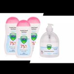 125ml+500ml=3€ Alcool gel desinfectante 75% vol alc.