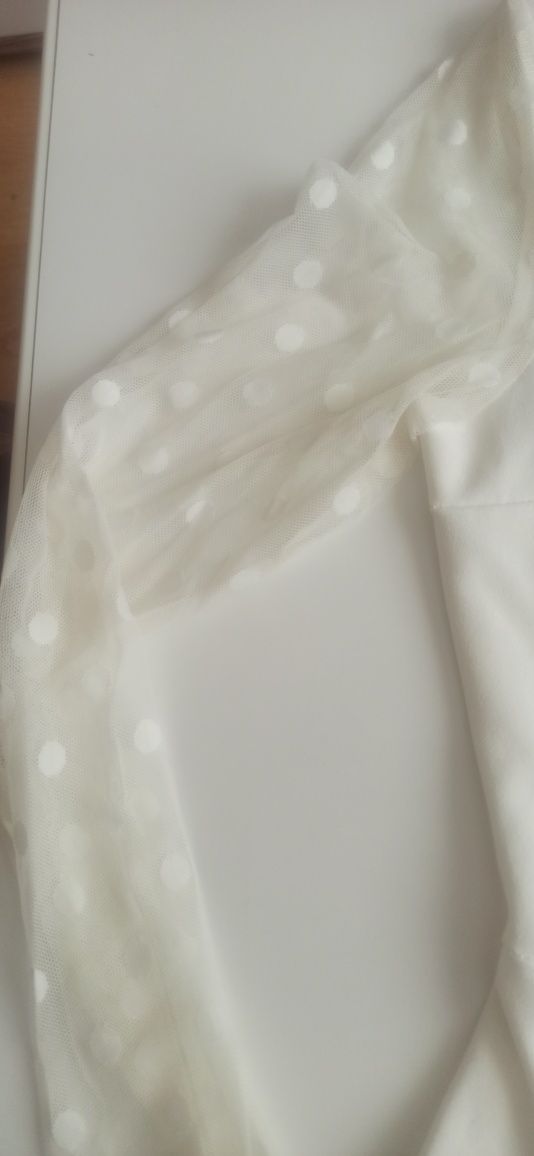 Body Boohoo tiulowe rękawy rozmiar 38