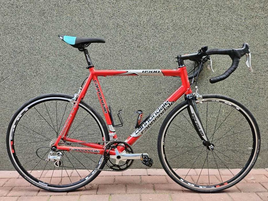 CANNONDALE - R900 CAAD8 rama XL 61 cm, Campagnolo 2x10 Stan Bdb