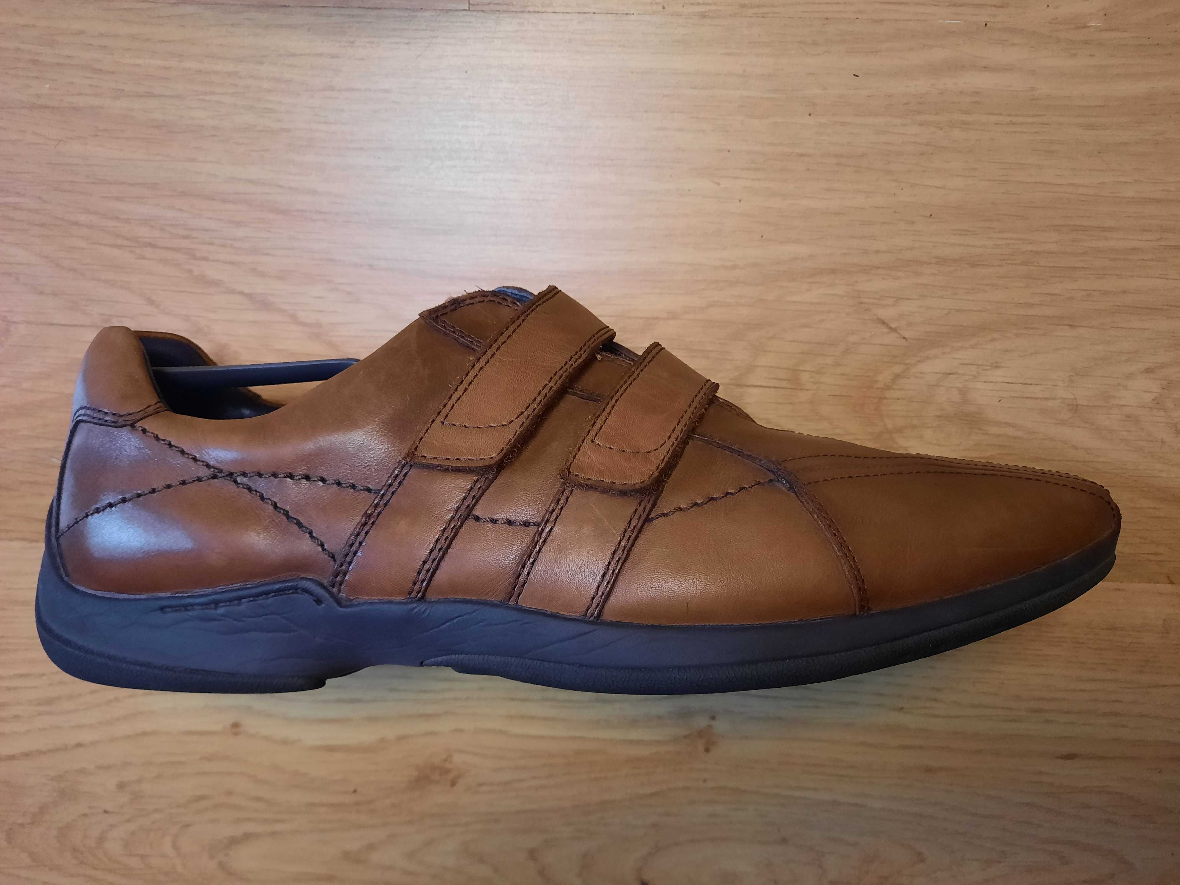 Мужские кожаные туфли Clarks 45 p.