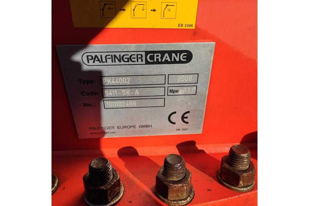 hds manipulator palfinger pk44002 duży hiab fassi copma