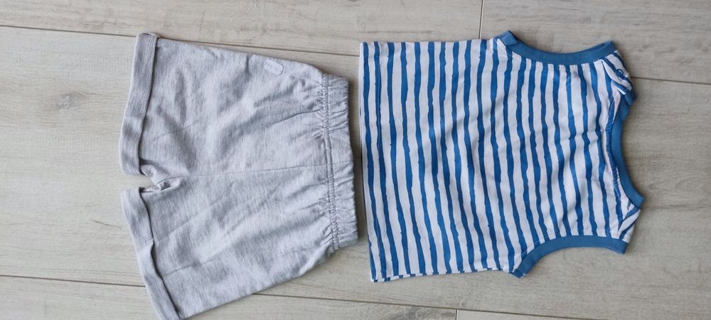 Nowy komplet chłopięcy 74/80/dla chłopca/koszulka/spodnie/spodenki