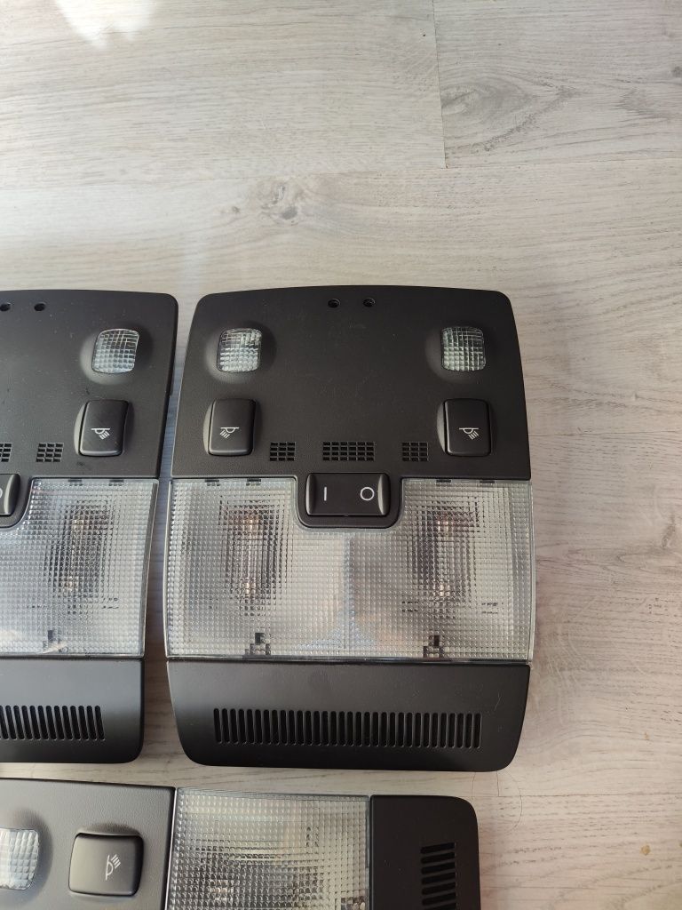 Lampki podsufitki czarne sline Audi A3 S3 A4 S4 B6 B7 Ambiente Avant