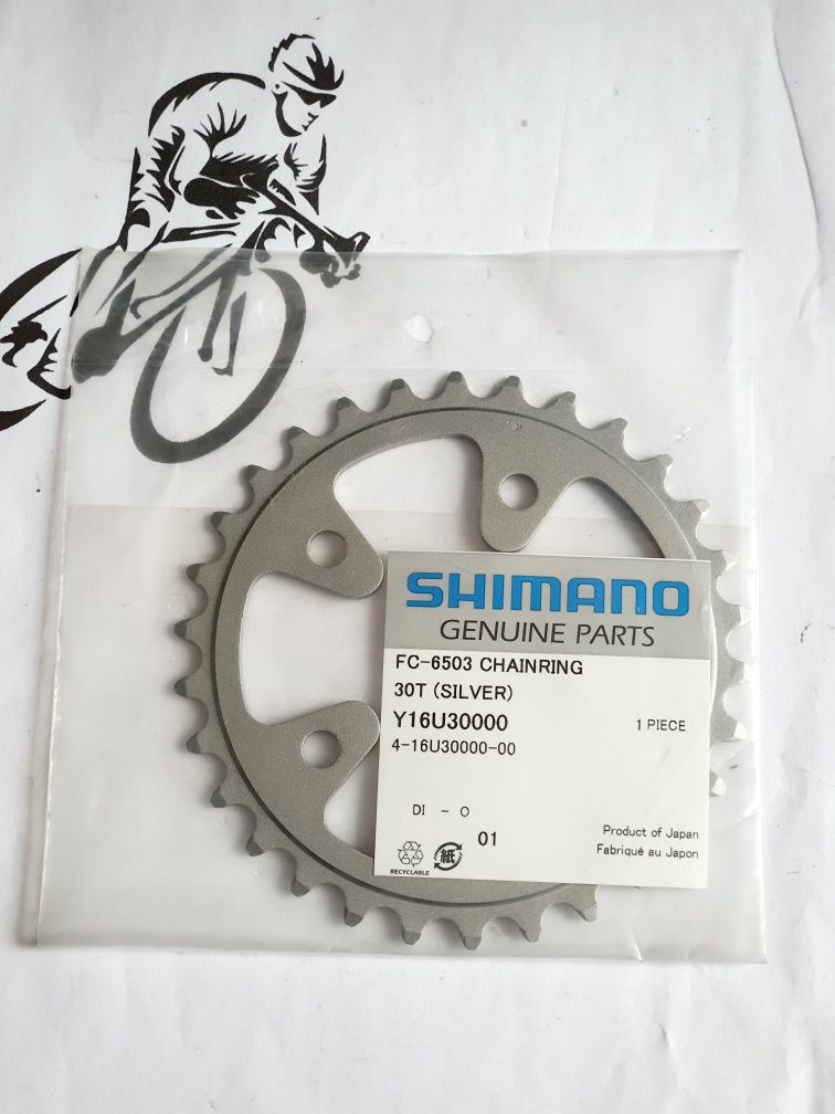 Nowa Zębatka  SHIMANO ULTEGRA FC-6503 30T / 74mm 3X9 R33