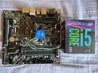 Plyta glówna GIGABYTE H370M D3H GSM z Procesorem Intel  i5 8400