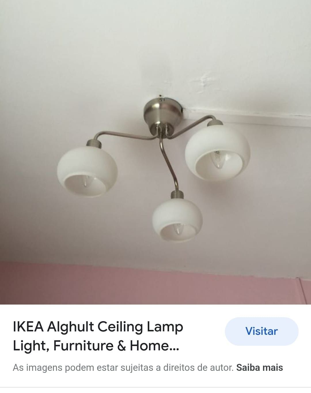 Candeeiro de tecto IKEA