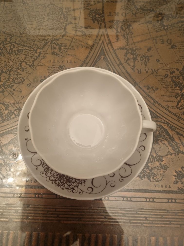 Porcelana Łomonosow - duo herbaciane