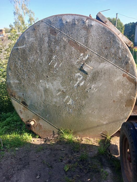 Бочка 10 кубів металева