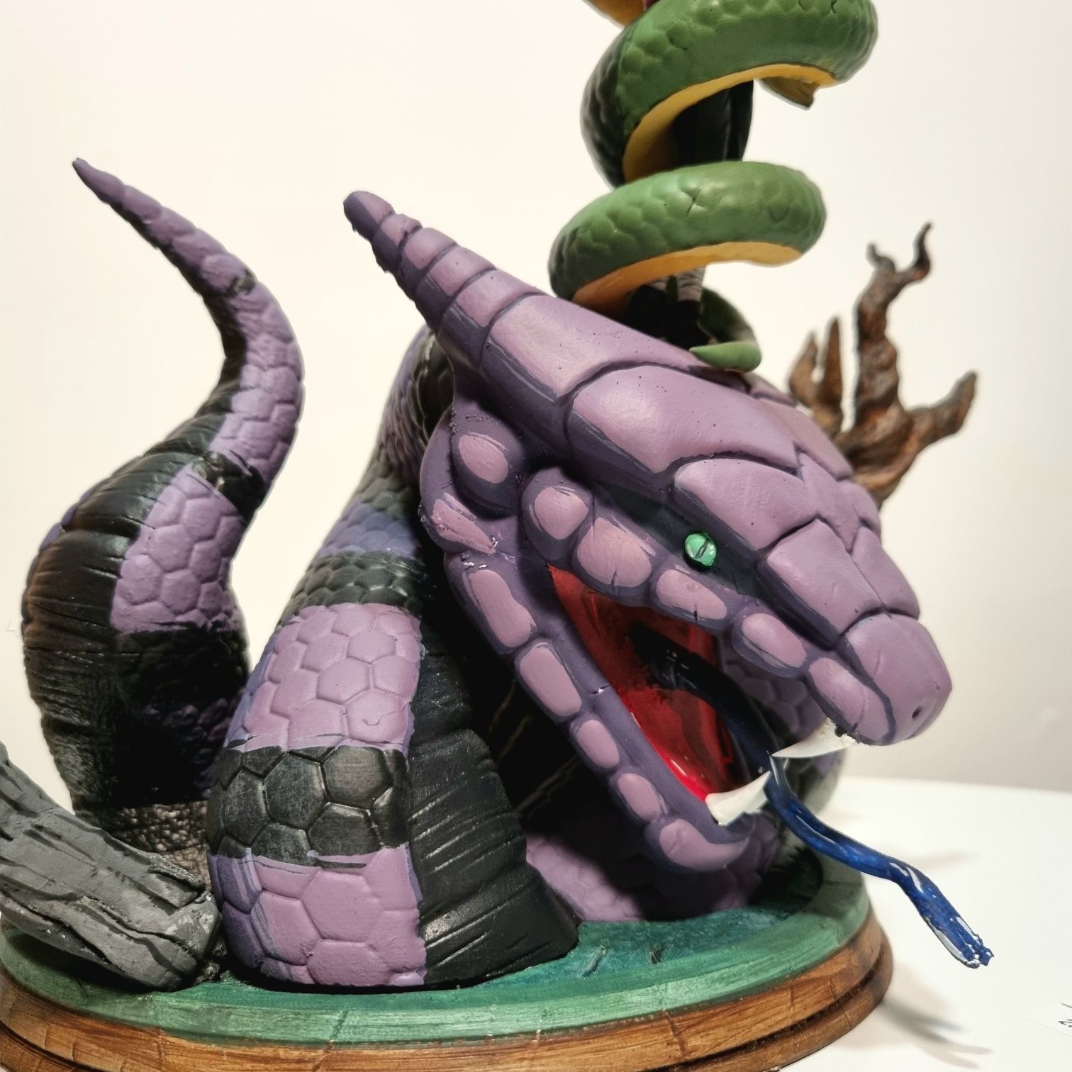 Diorama de Naruto do Orochimaru e Manda